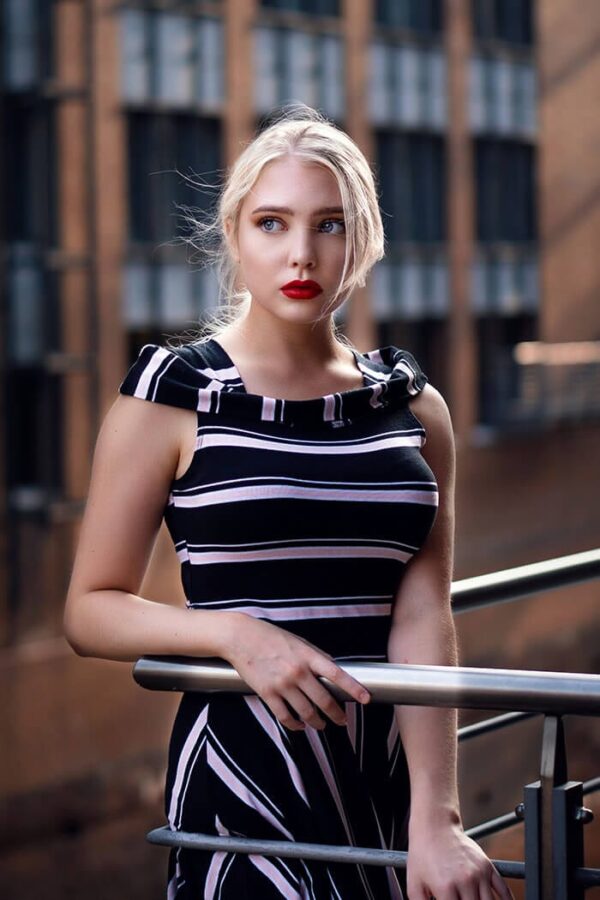 Striped dress - Image 2