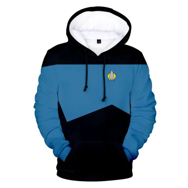 Hot Movie Star trek 3D Hoodies Sweatshirts Fashion Long Sleeve Clothes Star trek cosplay hoodies Plus Size Men/Women streetwear