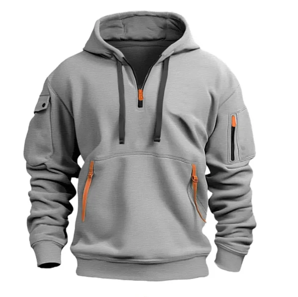 Biy 2024 Dropped Shoulder Hooded Sweatshirt Men's Women's Plus Size Loose Pullover Fashion Sweatshirt - Image 5