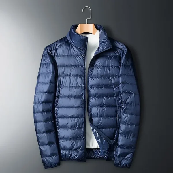 Ultra Light White Duck Down Jacket Men Waterproof Casual Portable Outdoor Lightweight Padded Male Coats Jacket Autumn Winter - Image 3
