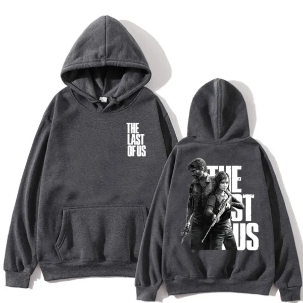 The Last of Us Vintage Graphic Hoodies Harajuku Punk Gothic Men Women Pullovers Oversized Casual Winter Sweatshirts Streetwear - Image 6