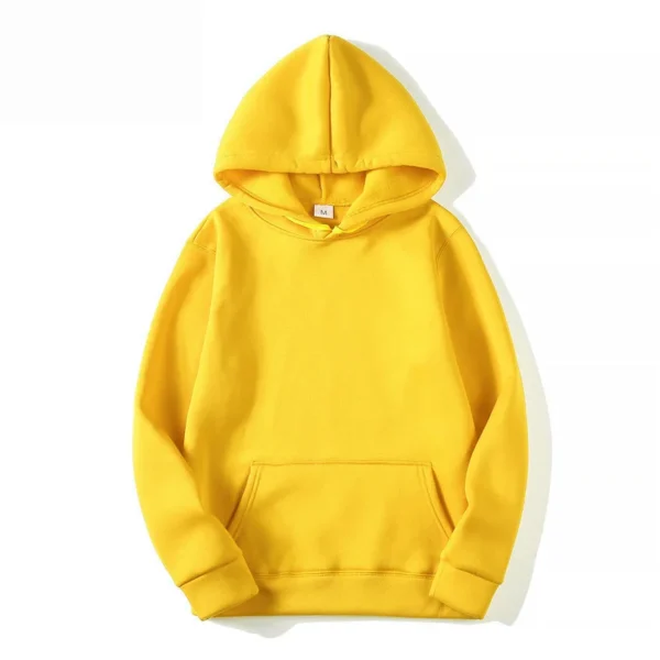 Fashion Men's Women's Hoodies Spring Autumn Winter Casual Hoodies Sweatshirts Men Tops Solid Color Hoodie Sweatshirt Male - Image 4